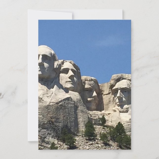 Save The Date Mont Rushmore (Devant)