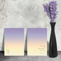 Mood Gradient Mariage Indigo Sunset ID741