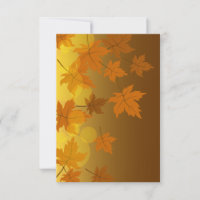 Motif d'automne avec feuilles d'érable en chute et
