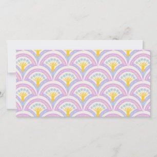 Save The Date Motif Pastel en Coquille