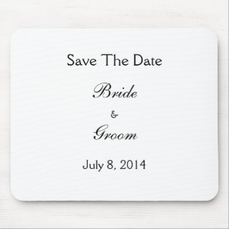 Save The Date Mousepad