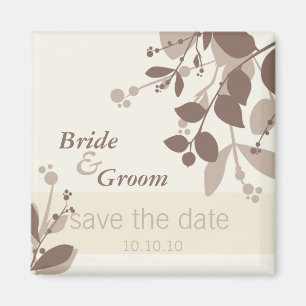 SAVE THE DATE: Natur - Vanille latte mocha Magnet