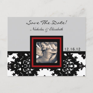 Save the Date niedliches Foto Ankündigungspostkarte