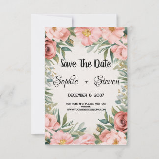 Save The Date Nous nous marions ! Sauvegardez la date