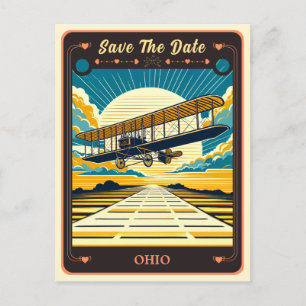 Save The Date   Ohio Einladung Postkarte