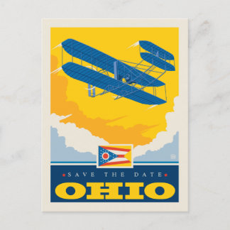 Save The Date | Ohio Einladungspostkarte