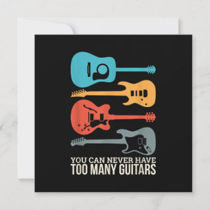 Save The Date On Ne Peut Jamais Avoir Trop De Guitares