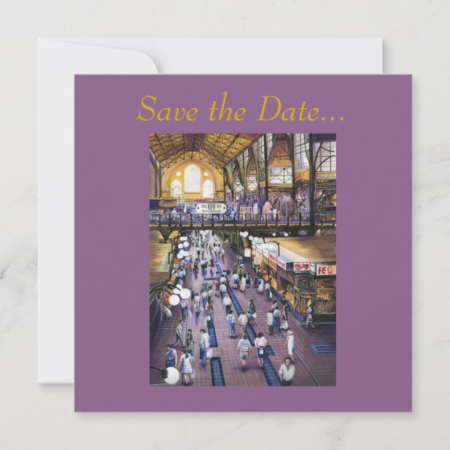 Save The Date Où est le garde-eau pour femmes ? Budapest (Devant)