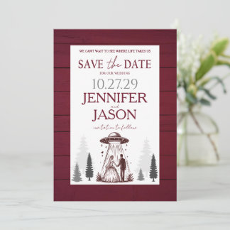 Save The Date Out of this World