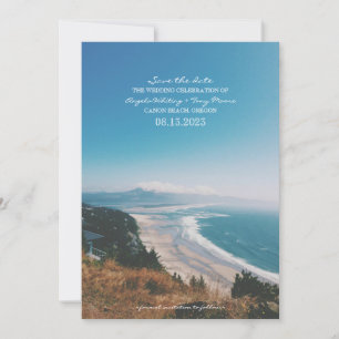 Save The Date Pacific Coast Beach Wedding Enregistrer la date