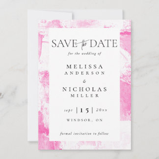 Save The Date Painting texture