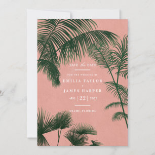 Save The Date Palm Springs Sauvegarder la date