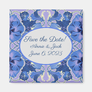 Save the date! Pansies romantiques Magnet