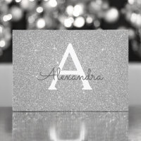 Parties scintillant étincelante en argent Sweet 16