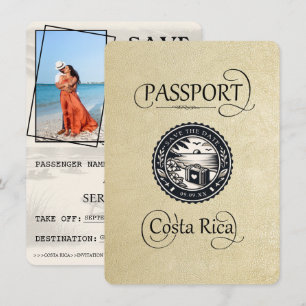 Save The Date Passeport de Champagne Costa Rica