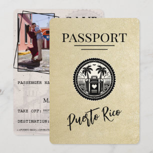Save The Date Passeport de Champagne Porto Rico
