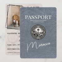 Passeport Maroc Argent Enregistrer La Date