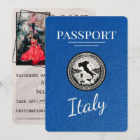 Passeport Royal Blue Italie