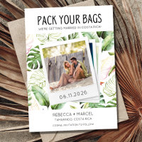 Passez vos sacs Mariage photo Costa Rica