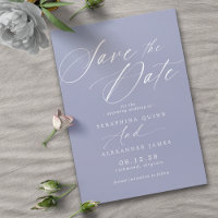 Pastel Cornflower Blue | Script moderne simple