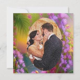 Save The Date Paysage Imaginaire, tropical et onirique