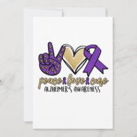 Peace Love Cure Alzheimer et la sensibilisation