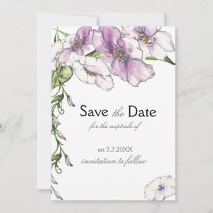 Save The Date Pensee Moderne Enregistrer la Date