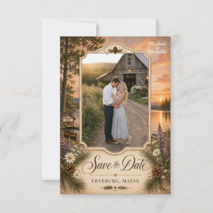 Save The Date Photo de Jockey Cap Fryeburg Maine
