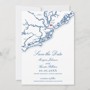 Save The Date Photo de mariage au Pavilion at Patriots Point