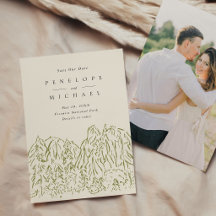 Photo de mariage de destination au parc national d