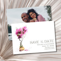Photo de mariage d'été en destination de vacances