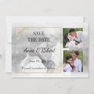Save The Date Photo Enregistrer la date transparente