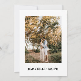 Save The Date Photo Invitation Einladung