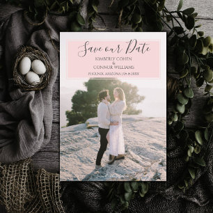 Save The Date Photo moderne — Ré