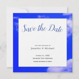 Save The Date Photographie d'art minimaliste professionnelle de
