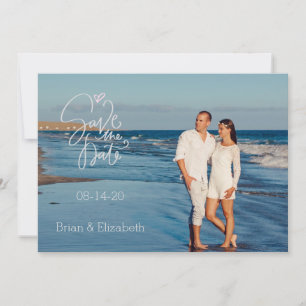 Save The Date Photographie de Seashore Enregistrer la date