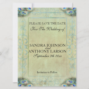 Save The Date Pic vintage Enregistrer La Date