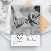 Save the Date Picture Card