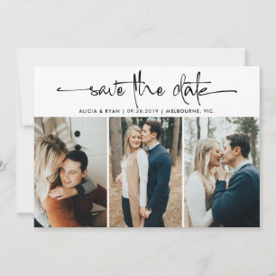 Save The Date Plusieurs photos enregistrent la date