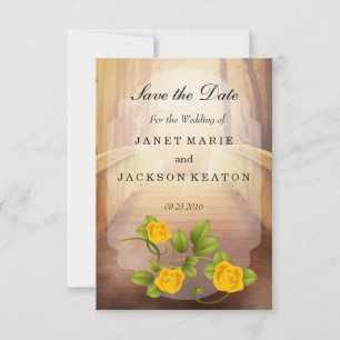Save The Date Pont d'Amour, Mariage de la nature