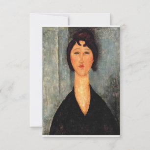 Save The Date Portrait de Woman Modigliani