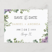 Save the Date Postkarte