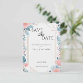 Save the Date Postkarte