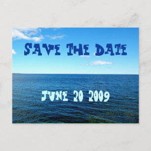 SAVE THE DATE Postkarte