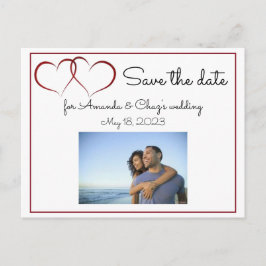 Save the Date Postkarte