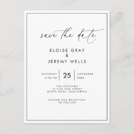 Save the Date Postkarte