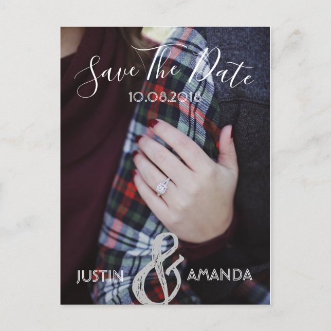 Save the Date Postkarte (Vorderseite)