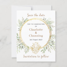 Save the Date Postkarte | Handhabung | Hochzeit