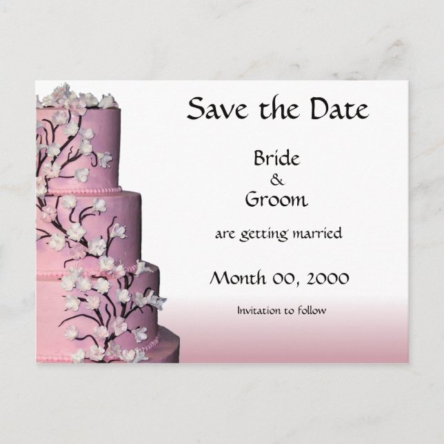 Save the Date Postkarten (Vorderseite)