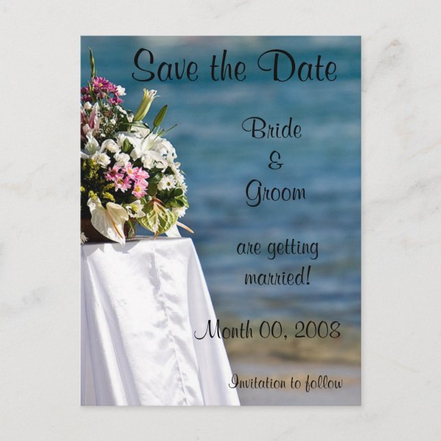 Save the Date Postkarten (Vorderseite)